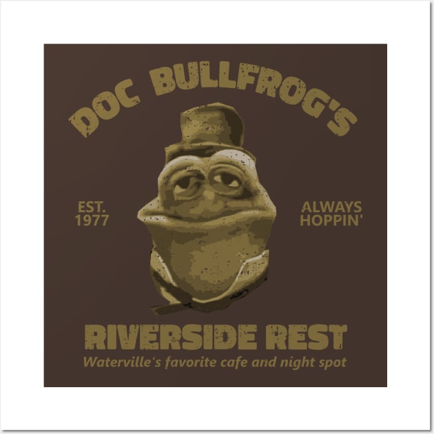 Emmet Otter Doc Bullfrog's Riverside Rest Wall Art by Bigfinz